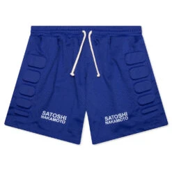 Mesh Moto Short - Blue