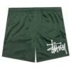 Stussy Mesh Short Big Basic - Spruce 1 Stussy Mesh Short Big Basic - Spruce -Feature Clothing Mesh Short Big Basic Spruce 112285 SPRU 06 17 24 Feature KN