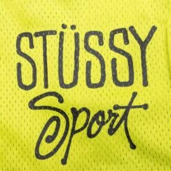 Stussy Mesh Short Sport - Lime 9 Stussy Mesh Short Sport - Lime -Feature Clothing Mesh Short Sport Lime 112307 LIME 03 16 24 Feature JP 5