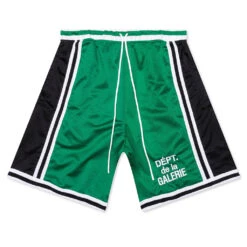 Miami Court Short - Kelly Green/Black