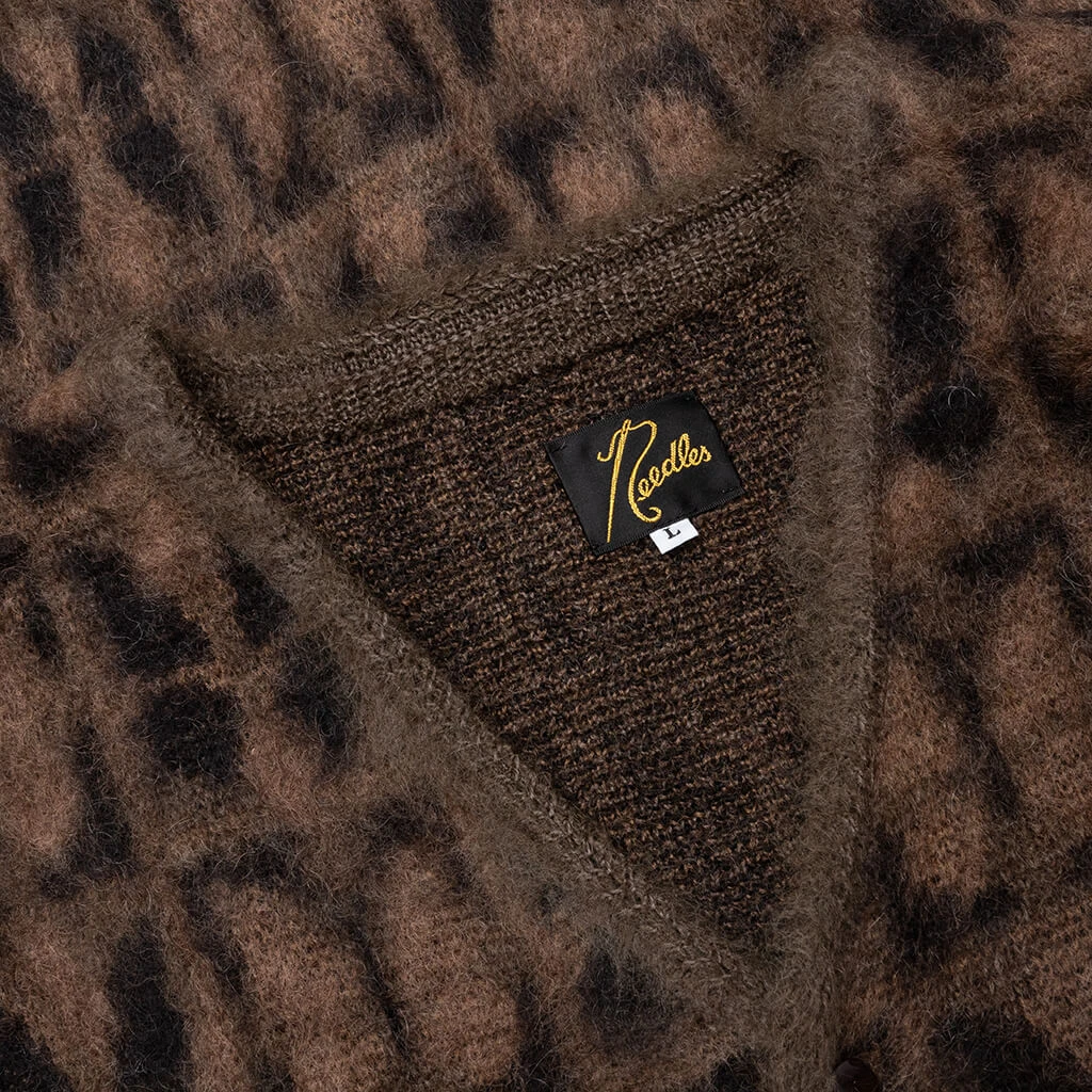 Mohair Cardigan Papillon - Olive 5 Mohair Cardigan Papillon - Olive - Image 3