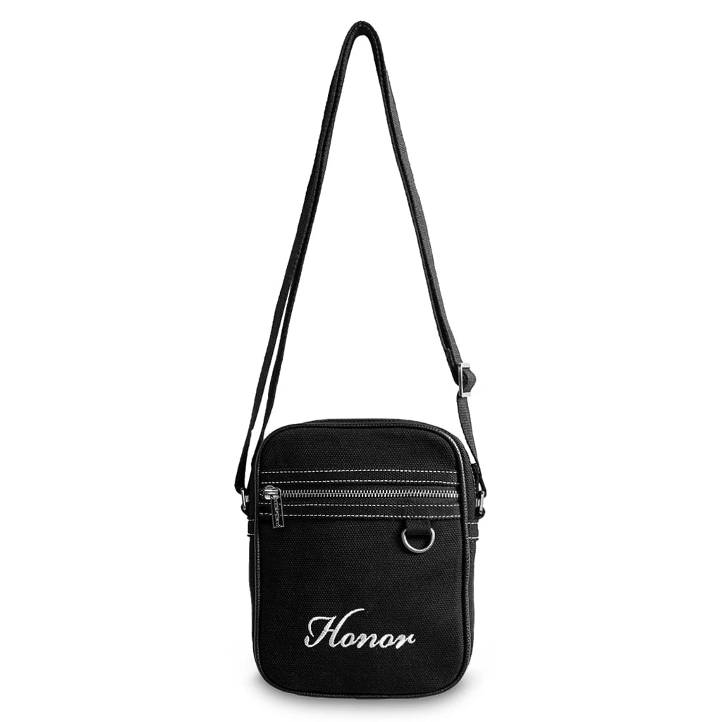 NS Messenger Bag - Black 3 NS Messenger Bag - Black