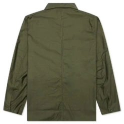 D.N. Coverall Back Sateen - Olive -Feature Clothing Needles D.N. Coverall Back Sateen Olive MR220 OLI 05 22 23 Feature VR 6