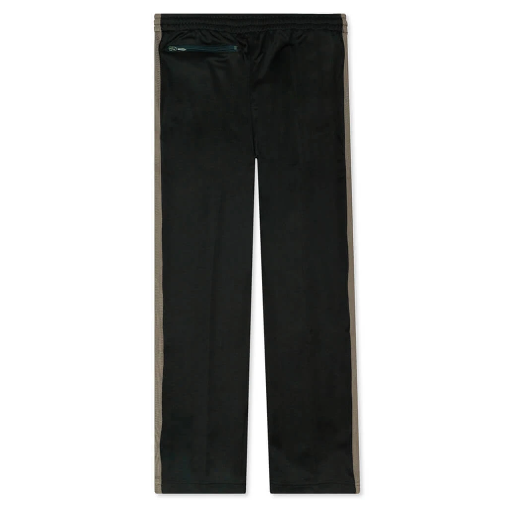 Poly Smooth Narrow Track Pant - Dark Green 4 Poly Smooth Narrow Track Pant - Dark Green - Image 2