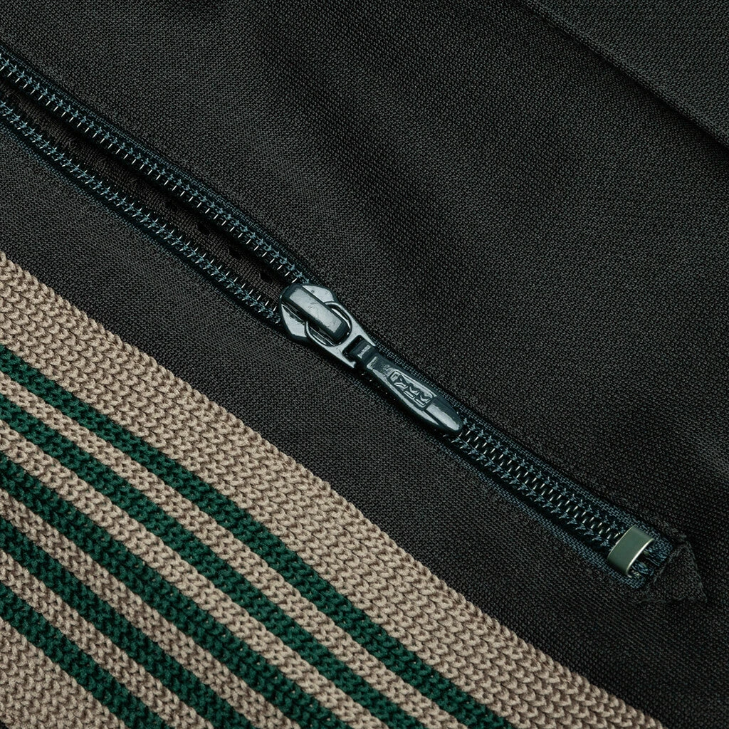 Poly Smooth Narrow Track Pant - Dark Green 6 Poly Smooth Narrow Track Pant - Dark Green - Image 4