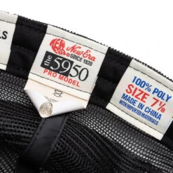 New Era X Fear Of God Essentials Full Mesh 59FIFTY Detroit Tigers - Black -Feature Clothing New Era x Fear of God 59FIFTY Detroit Tigers Black 60292229 08 08 22 Feature JP 10