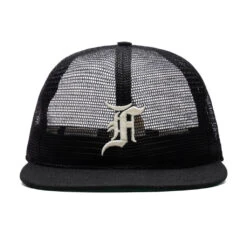 New Era X Fear Of God Essentials Full Mesh 59FIFTY Detroit Tigers - Black
