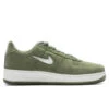 Nike Air Force 1 Low Retro Green Suede - Oil Green/Summit White