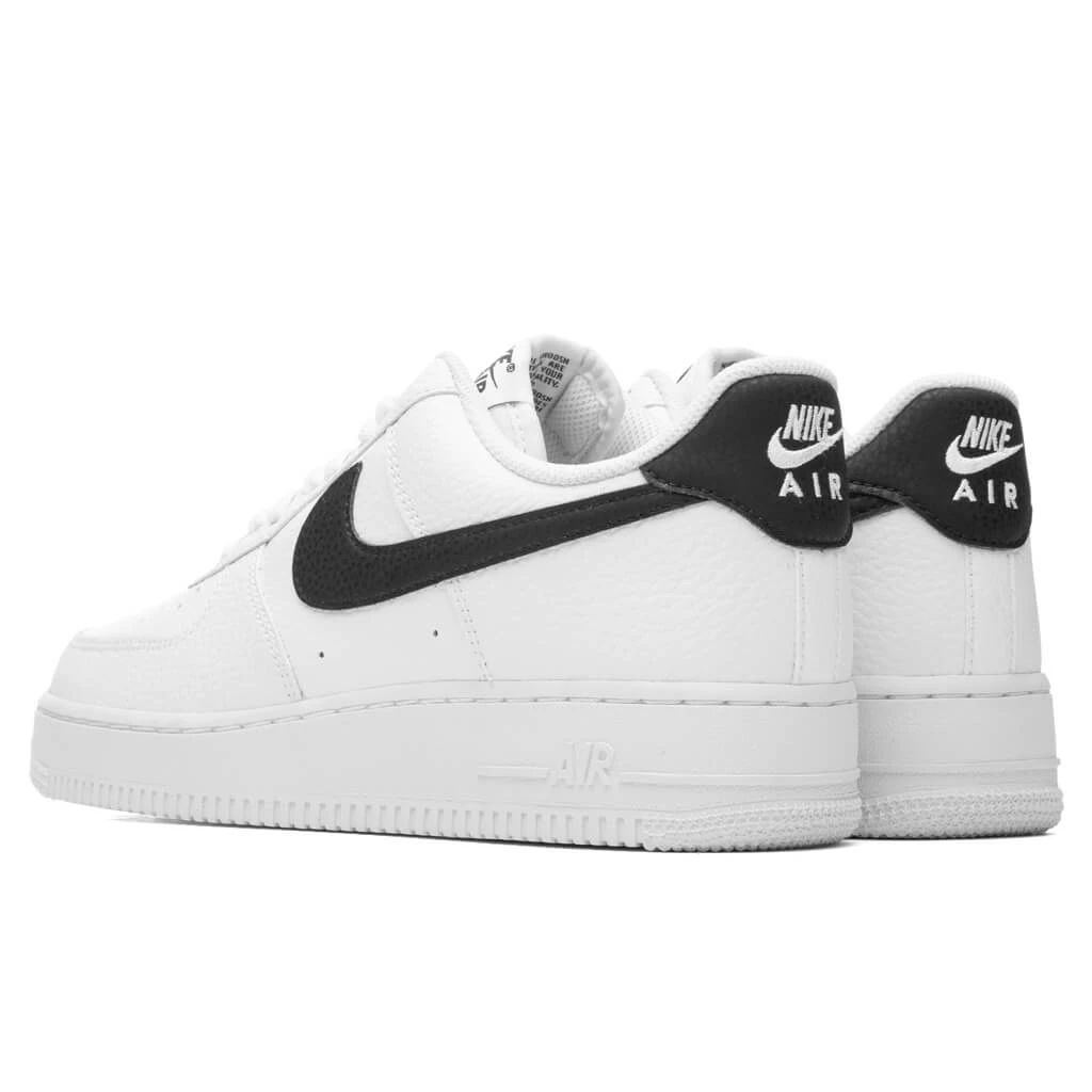 Nike Air Force 1 '07 - White/Black 5 Nike Air Force 1 '07 - White/Black - Image 3