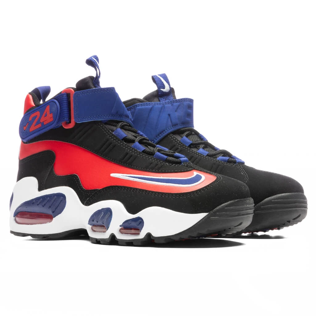 Nike Air Griffey Max 1 - Black/Deep Royal Blue/University Red 4 Nike Air Griffey Max 1 - Black/Deep Royal Blue/University Red - Image 2
