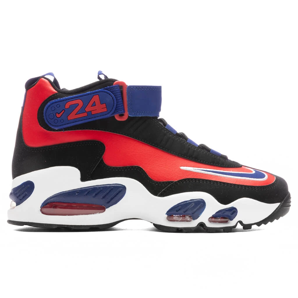 Nike Air Griffey Max 1 - Black/Deep Royal Blue/University Red 3 Nike Air Griffey Max 1 - Black/Deep Royal Blue/University Red