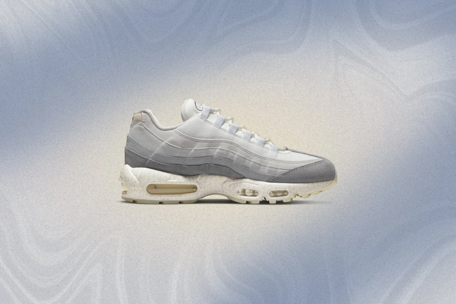 Nike Air Max 95 QS "Light Bone" - Summit White/Light Bone 8 Nike Air Max 95 QS "Light Bone" - Summit White/Light Bone - Image 6