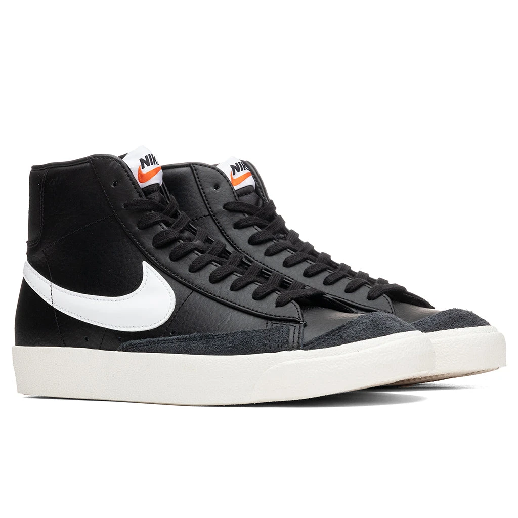 Nike Blazer Mid '77 Vintage - Black/White 4 Nike Blazer Mid '77 Vintage - Black/White - Image 2