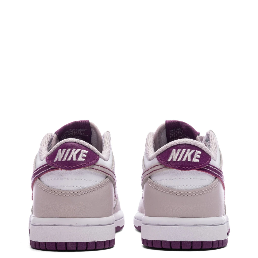 Nike Dunk Low (PS) - White/Viotech/Platinum Violet 6 Nike Dunk Low (PS) - White/Viotech/Platinum Violet - Image 4