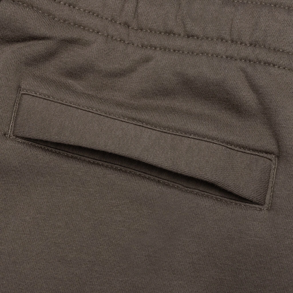 Nike Sportswear Club Fleece Trousers - Ironstone/White 6 Nike Sportswear Club Fleece Trousers - Ironstone/White - Image 4