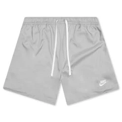 Nike Sportswear Sport Essentials Woven Lined Flow Shorts - Light Smoke Grey/White