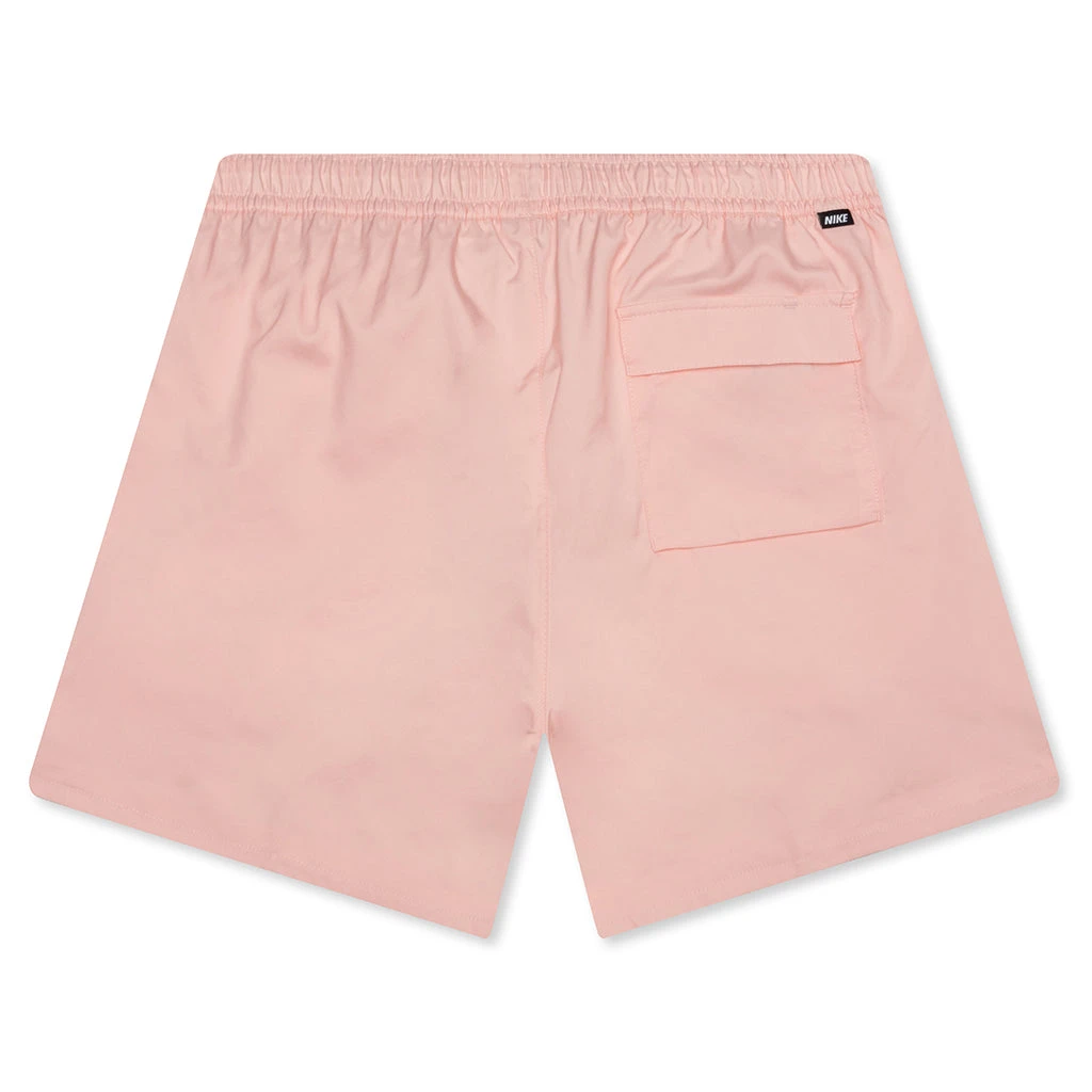 Nike Sportswear Sport Essentials Woven Lined Flow Shorts - Pink Bloom/White 4 Nike Sportswear Sport Essentials Woven Lined Flow Shorts - Pink Bloom/White - Image 2