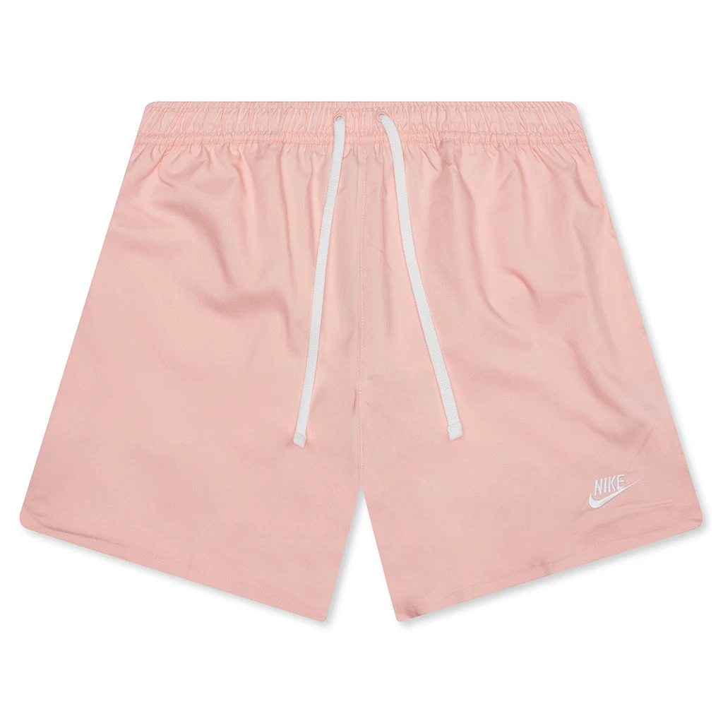 Nike Sportswear Sport Essentials Woven Lined Flow Shorts - Pink Bloom/White 3 Nike Sportswear Sport Essentials Woven Lined Flow Shorts - Pink Bloom/White