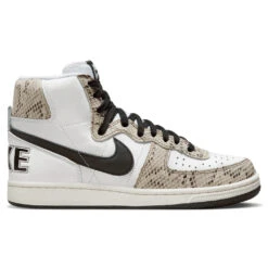 Nike Terminator High Cocoa Snake - White/Black/Cocoa -Feature Clothing Nike Terminator High White Black Cocoa FB1318 100 11 21 22 FEATURE01