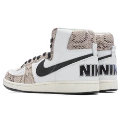 Nike Terminator High Cocoa Snake - White/Black/Cocoa -Feature Clothing Nike Terminator High White Black Cocoa FB1318 100 11 26 22 Feature VR 3