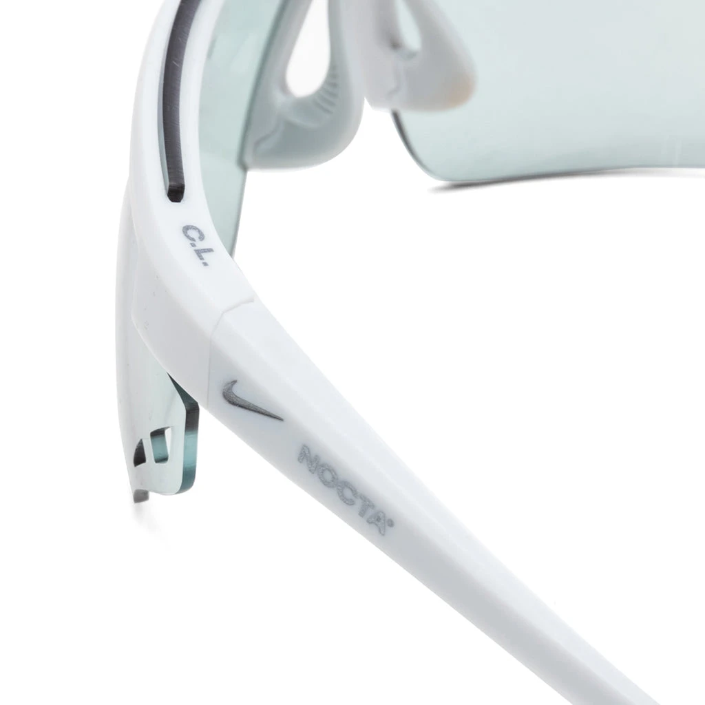 Nike X NOCTA Windshield Elite Sunglasses - Matte Pure Platinum/Light Blue 5 Nike X NOCTA Windshield Elite Sunglasses - Matte Pure Platinum/Light Blue - Image 3