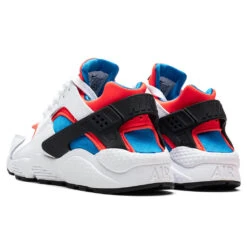 Nike Women's Air Hurache - White/Bright Crimson/Photo Blue -Feature Clothing Nike Women s Air Huarache White Bright Crimson Photo Blue DV2220 100 07 28 22 Feature JP 3