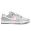 Nike Women's Dunk Low - Pink Oxford/Metallic Silver -Feature Clothing Nike Women s Dunk Low Pink Oxford White Metallic Silver DM8329 600 09 10 2021 01