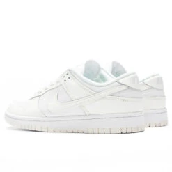 Nike Women's Dunk Low - White/Sail/White -Feature Clothing Nike Women s Dunk Low White Sail White DD1503 121 10 01 22 Feature DUKE 3