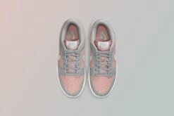Nike Women's Dunk Low - Pink Oxford/Metallic Silver -Feature Clothing Nike Womens Dunk Low Pink Oxford Metallic Silver DM8329 600 Feature August 19 2021 013 74b311a2 50a0 4422 ad5d a56181f7df34