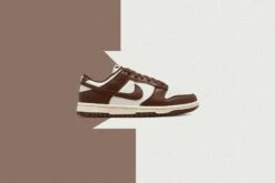 Nike Women's Dunk Low - Sail/Cacao Wow/Coconut Milk -Feature Clothing Nike Womens Dunk Low Sail Cacao Wow Coconut Milk DD1503 124 07 17 23 FEATURE 01