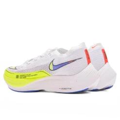 Nike ZoomX Vaporfly Next% 2 - White/Volt/Racer Blue -Feature Clothing Nike ZoomX Vaporfly Next 2 White Volt Racer Blue CU4111 103 11 12 22 Feature VR 6