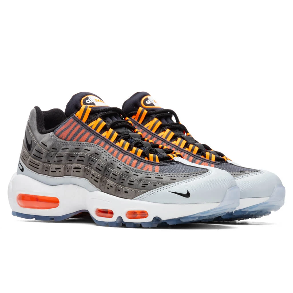 Nike X Kim Jones Air Max 95 - Black/Total Orange 4 Nike X Kim Jones Air Max 95 - Black/Total Orange - Image 2