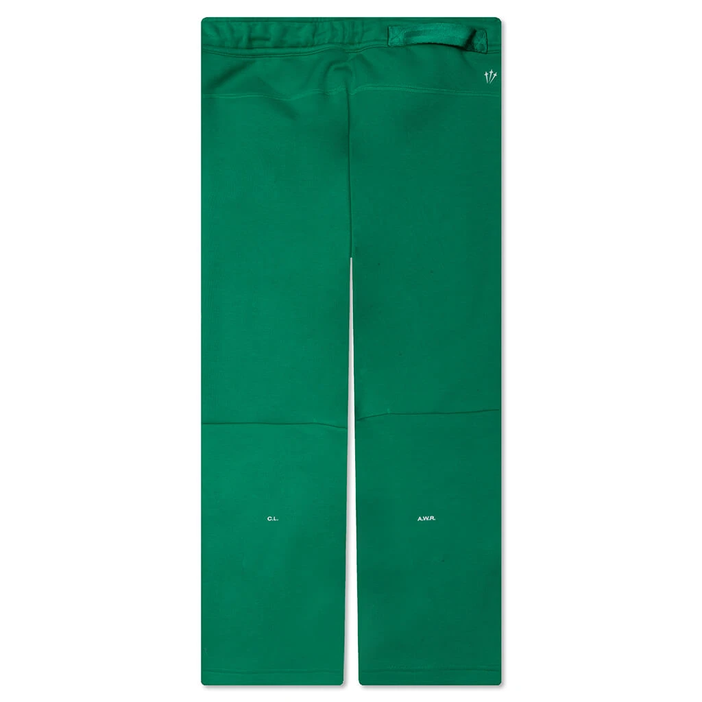Nike X NOCTA Tech Fleece Open-Hem Pant - Stadium Green/Sail 4 Nike X NOCTA Tech Fleece Open-Hem Pant - Stadium Green/Sail - Image 2