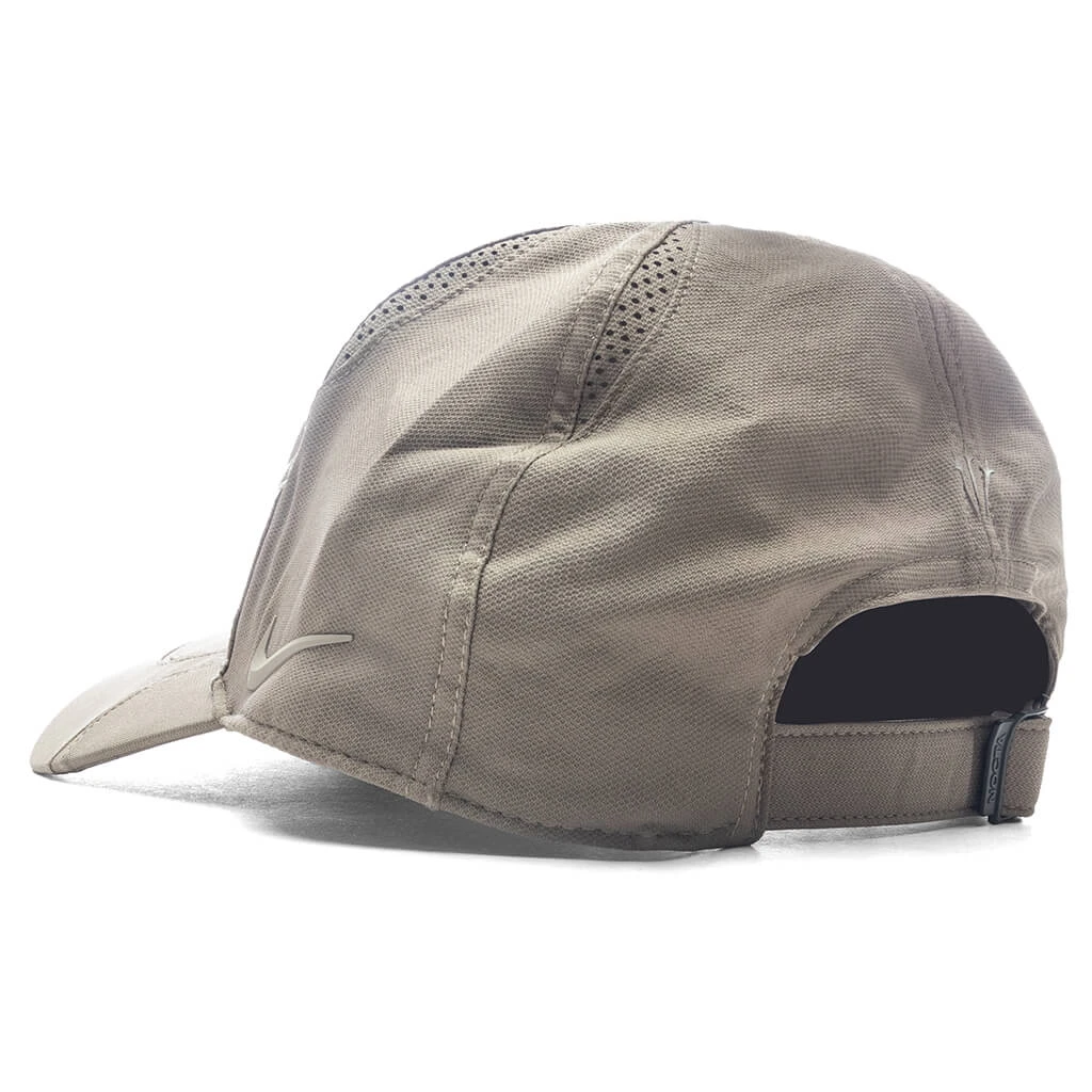 Nike X Nocta USCB NRG Club Cap - Olive Grey/Moon Fossil 6 Nike X Nocta USCB NRG Club Cap - Olive Grey/Moon Fossil - Image 4