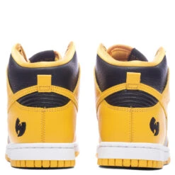 Nike X Wu-Tang Dunk High Retro Premium - Black/Pollen/White 10 Nike X Wu-Tang Dunk High Retro Premium - Black/Pollen/White -Feature Clothing Nike x Wu Tang Dunk High Retro Premium Black Pollen White HJ4320 001 11 13 24 Feature JM 5