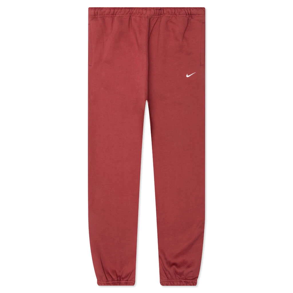NikeLab Women's Fleece Trousers - Cedar/White 3 NikeLab Women's Fleece Trousers - Cedar/White