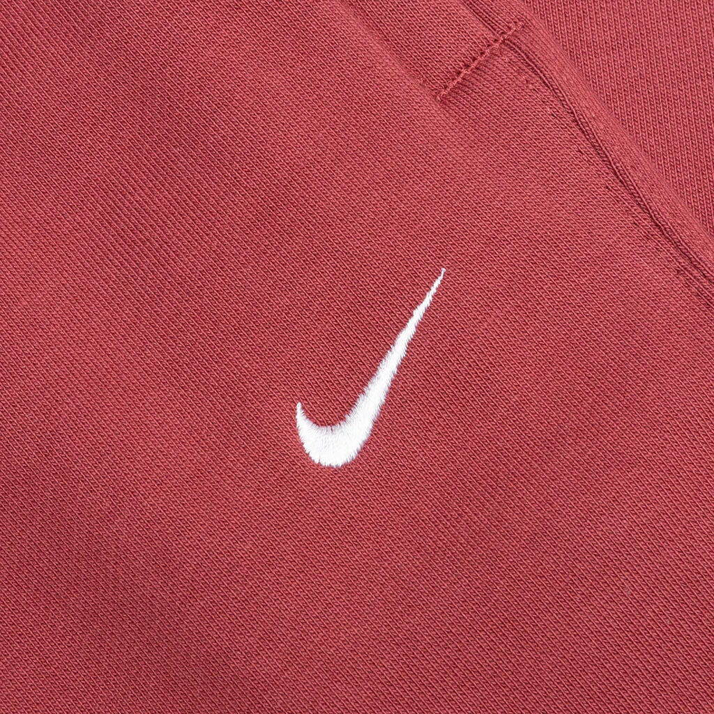 NikeLab Women's Fleece Trousers - Cedar/White 5 NikeLab Women's Fleece Trousers - Cedar/White - Image 3