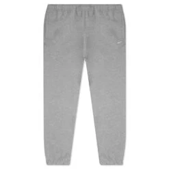 NikeLab Women's Fleece Trousers - Dark Grey Heather/White