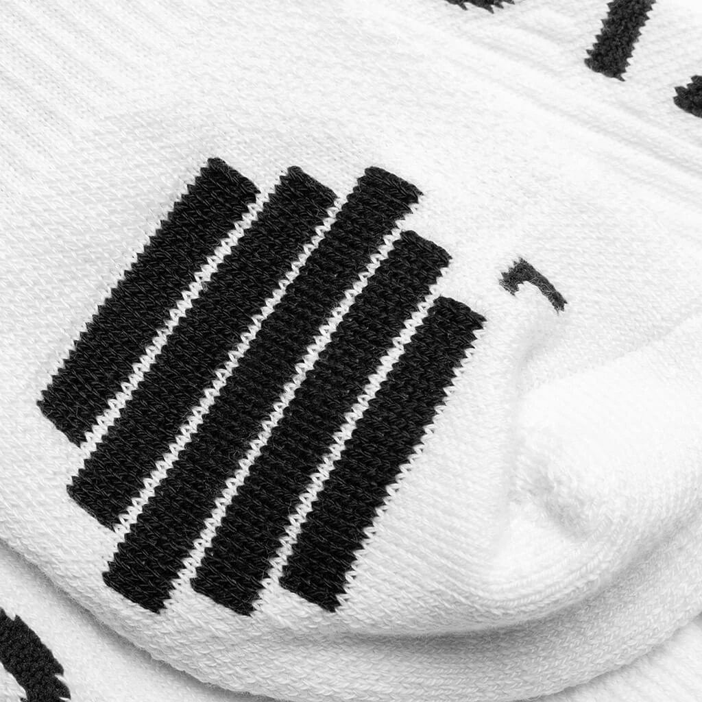 Nike NOCTA Crew Socks - White/Black 4 Nike NOCTA Crew Socks - White/Black - Image 2