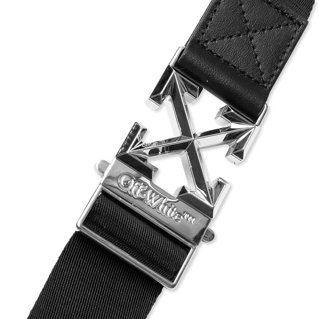 Arrow Tuc Waist Bag - Black 4 Arrow Tuc Waist Bag - Black - Image 2