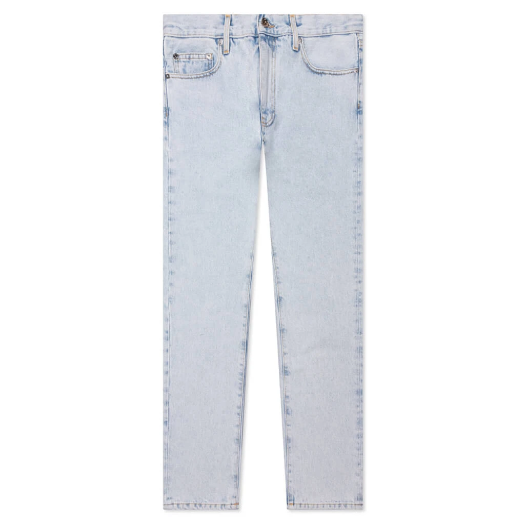 Diag Tab Slim Jeans - Bleach Blue 3 Diag Tab Slim Jeans - Bleach Blue