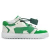 Floating Arrow Sneaker - White/Green -Feature Clothing Off White c o Virgil Abloh Floating Arrow Sneaker White Green OMIA244F22LEA0010155 11 15 22 Feature VR