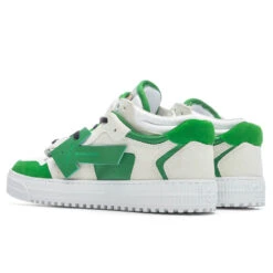 Floating Arrow Sneaker - White/Green 8 Floating Arrow Sneaker - White/Green -Feature Clothing Off White c o Virgil Abloh Floating Arrow Sneaker White Green OMIA244F22LEA0010155 11 15 22 Feature VR 4