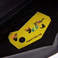 "For Parents Only" Mama Bag - Black/Yellow 11 "For Parents Only" Mama Bag - Black/Yellow -Feature Clothing Off White c o Virgil Abloh For Parents Only Mama Bag Black Yellow OBXE001S23FAB0011018 04 16 23 Feature VR 10