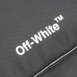 Hard Core Nylon Crossbody - Black/White -Feature Clothing Off White c o Virgil Abloh Hard Core Nylon Crossbody Black White OMNQ043F22FAB0011001 11 21 22 Feature DV 8