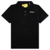 Kids Rubber Arrow S/S Polo - Black/White -Feature Clothing Off White c o Virgil Abloh Kids Rubber Arrow S S Polo Black White OBGB001C99JER0011001 04 21 23 Feature JP