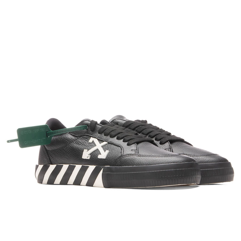 Low Vulcanized Calf Leather - Black/White 4 Low Vulcanized Calf Leather - Black/White - Image 2