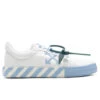 Low Vulcanized Canvas - White/Light Blue 1 Low Vulcanized Canvas - White/Light Blue -Feature Clothing Off White c o Virgil Abloh Low Vulcanized Canvas White Light Blue OMIA085C99FAB0010140 04 11 23 Feature VR 5