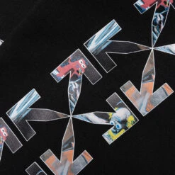 Kids Monster Arrow Sweatpant - Black/Multicolor 10 Kids Monster Arrow Sweatpant - Black/Multicolor -Feature Clothing Off White c o Virgil Abloh Monster Arrow Sweatpant Black Multicolor C99 OBCH001C99FLE0021084 11 26 22 Feature MG 6