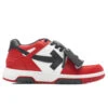 Out Of Office Calf Leather - Red/Black 2 Out Of Office Calf Leather - Red/Black -Feature Clothing Off White c o Virgil Abloh Out Of Office Calf Leather Red Black OMIA189S23LEA0012510 04 23 23 Feature KN